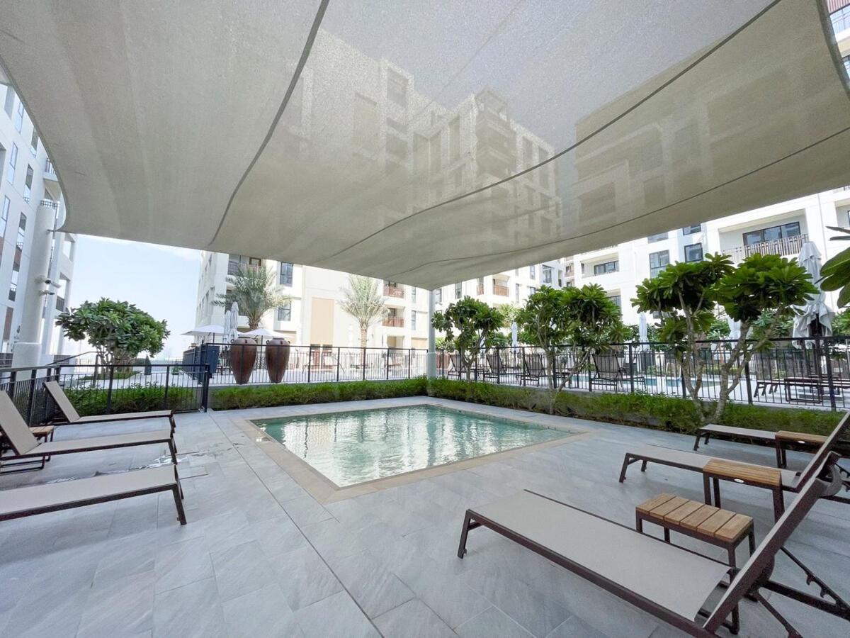 Elegant 4-Bedroom Apartment Perfect For Families In Dubai Creek Harbour Buitenkant foto