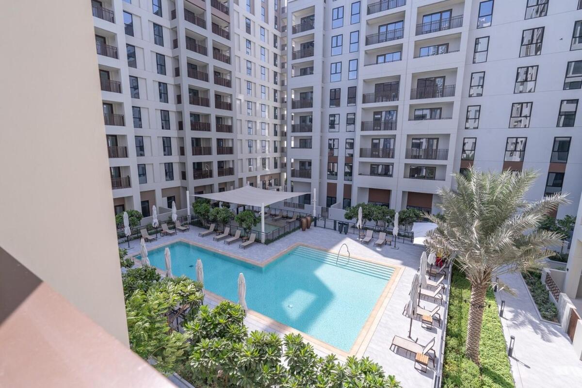 Elegant 4-Bedroom Apartment Perfect For Families In Dubai Creek Harbour Buitenkant foto