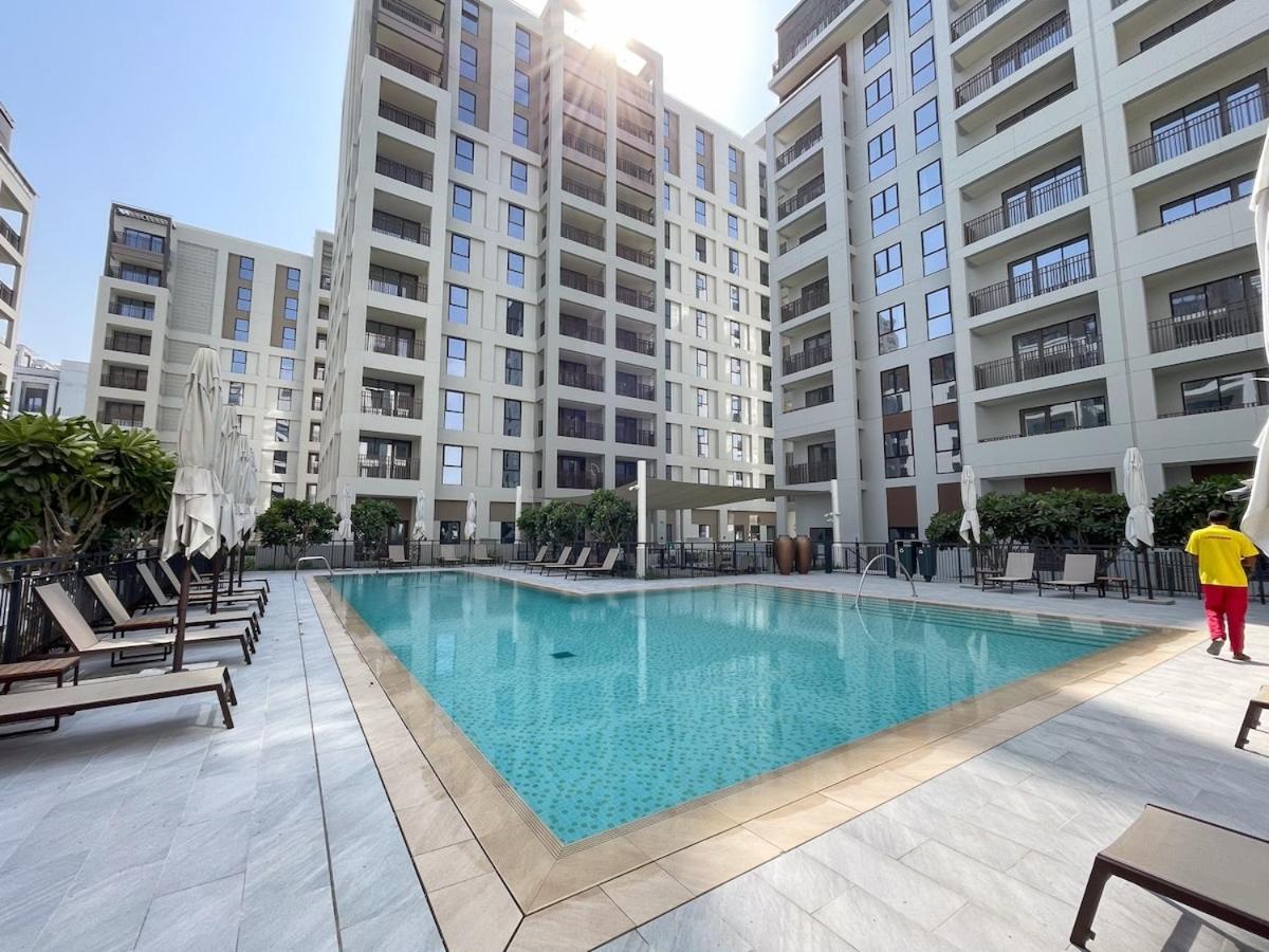Elegant 4-Bedroom Apartment Perfect For Families In Dubai Creek Harbour Buitenkant foto