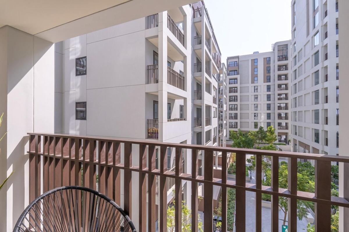 Elegant 4-Bedroom Apartment Perfect For Families In Dubai Creek Harbour Buitenkant foto
